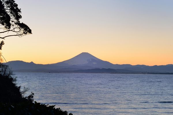 当館から望んだ富士山